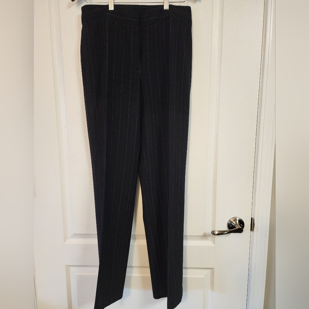 Rafaella Black Formal Pantsuit Straight Leg